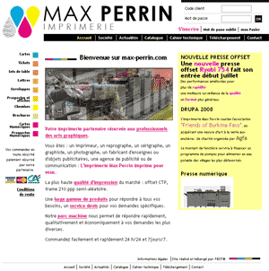 Visitez le site MAX PERRIN
